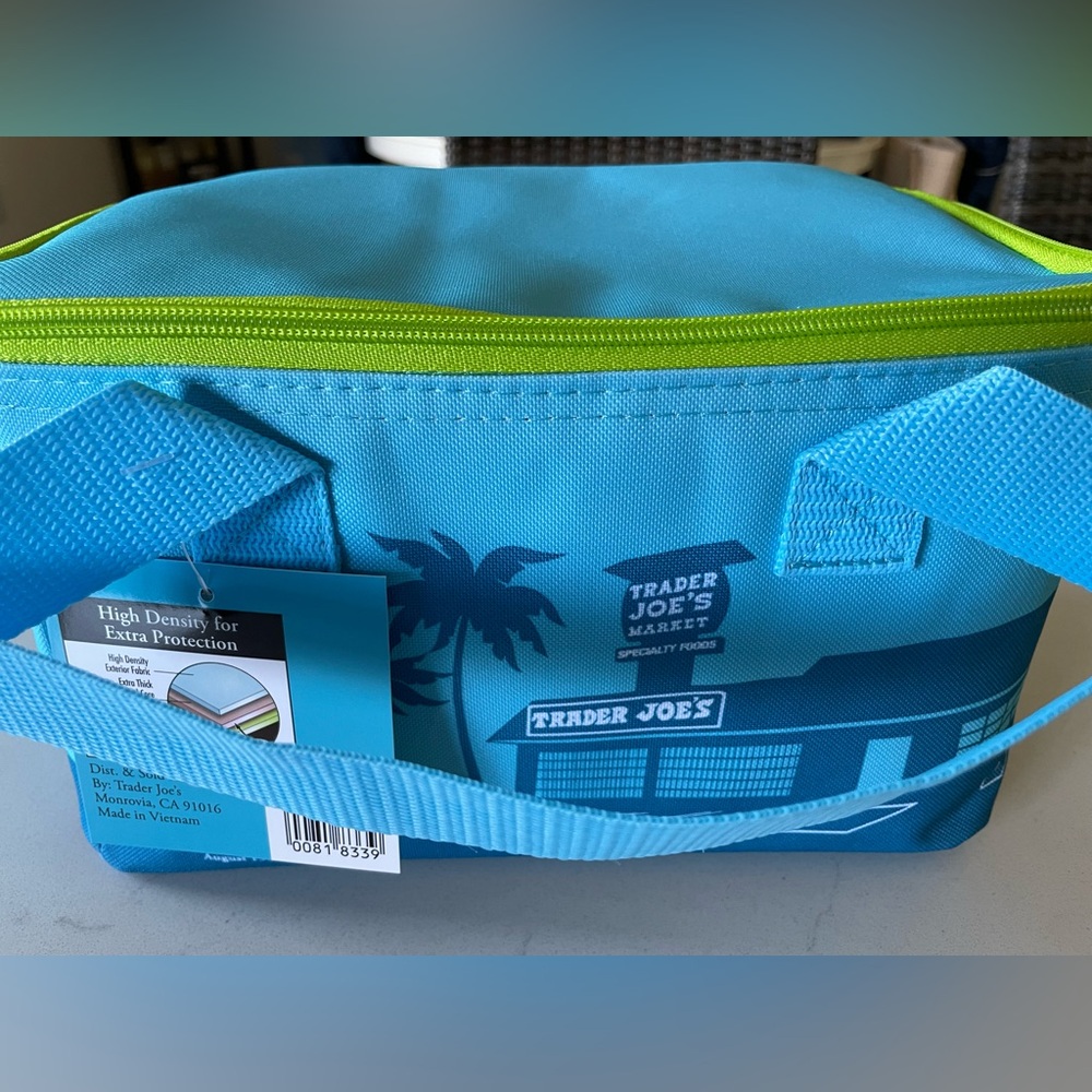Trader Joe's Blue Insulated Bag